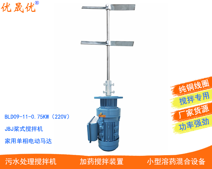 JBJ槳式220V攪拌電機(jī)304不銹鋼攪拌機(jī)小型立式家用攪拌機(jī)